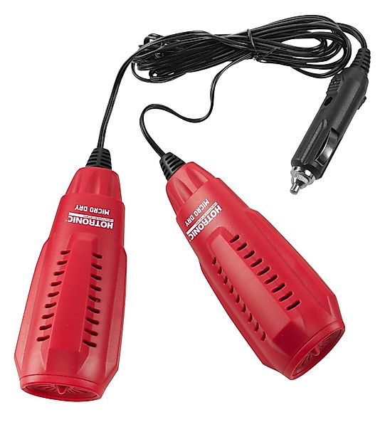 Hotronic Micro Dry Schuh- und Stiefeltrockner (Farbe: rot, 230V + 110V + 12 günstig online kaufen