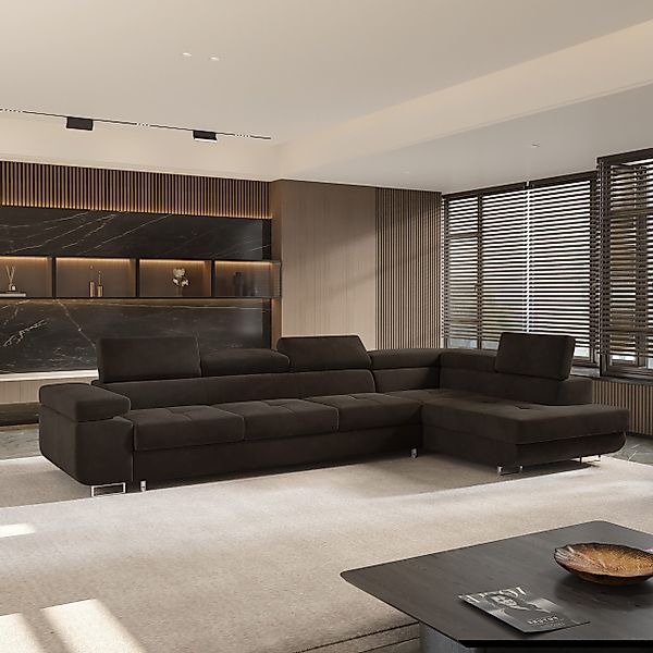 Masseno Ecksofa VICENTE mit Schlaffunktion L-Form, günstig online kaufen