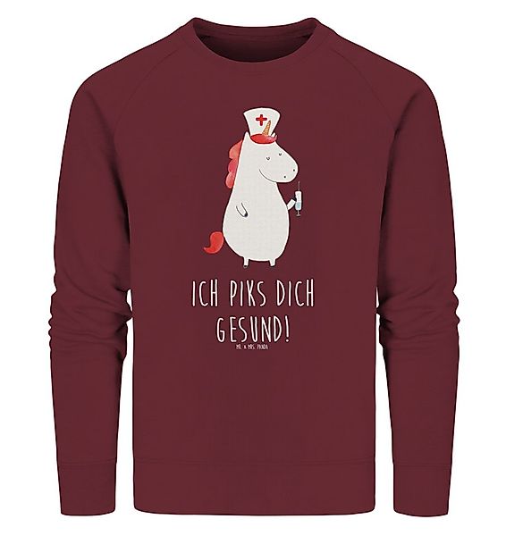 Mr. & Mrs. Panda Longpullover Einhorn Krankenschwester Größe XS - Burgundy günstig online kaufen