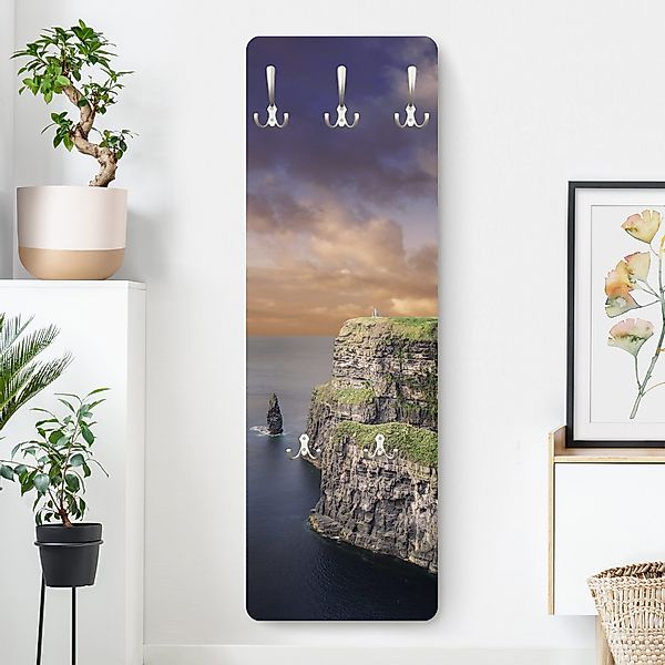 Wandgarderobe Holzpaneel Cliffs Of Moher günstig online kaufen