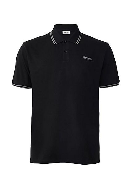 s.Oliver Poloshirt Poloshirt BIG SIZE kurzarm, Kragen, Knöpfe, Logo günstig online kaufen