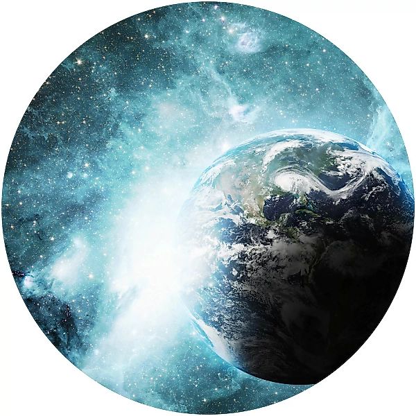 Erfurt Fototapete Vlies Planet Erde Galaxie Ø 140 cm günstig online kaufen