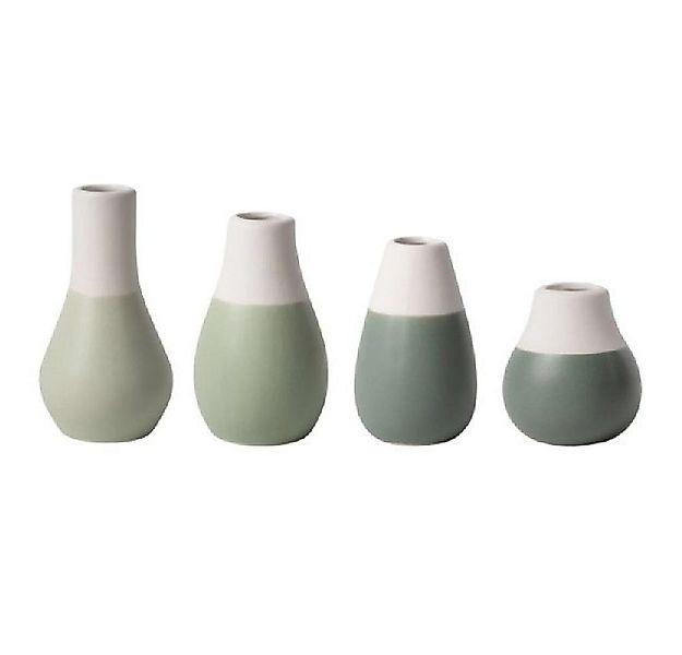 Räder Dekovase Design Minivasen Zuhause Vasen Grün (4-teilig) günstig online kaufen