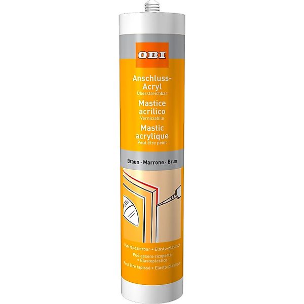 OBI Anschluss-Acryl Braun 310 ml günstig online kaufen