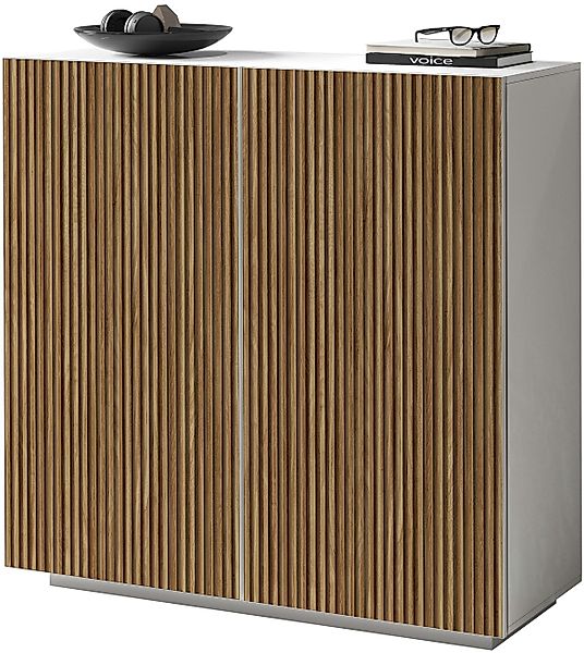 INOSIGN Highboard "Vega,Highboard,Kommode,120 cm" mit 2 Türen,Fronten mit R günstig online kaufen