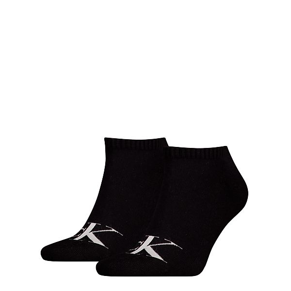 Calvin Klein Jeans Sneakersocken "CKJ MEN SNEAKER 2P MONOGRAM", (2 Paar, 2 günstig online kaufen