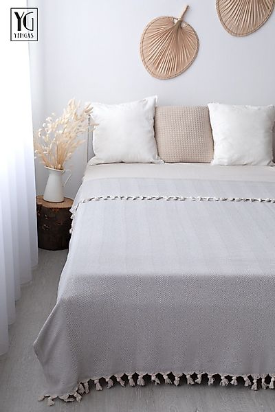 YENGAS Tagesdecke YENGAS Tagesdecke Fischgrät, XL günstig online kaufen