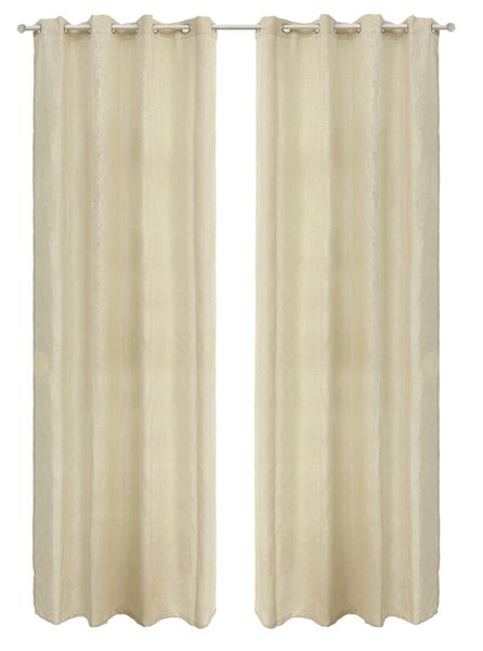 andas Gardine "Tursik" Ösen 1 Stk. tlg. Blickdicht, Leinenlook, Polyester günstig online kaufen