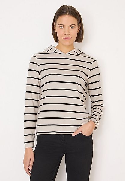 CECIL Kapuzenshirt aus softem Materialmix günstig online kaufen