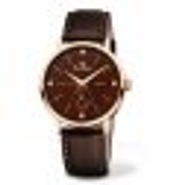 Herren Armbanduhr Edelstahl rotvergoldet Glänzend 24,5cm günstig online kaufen