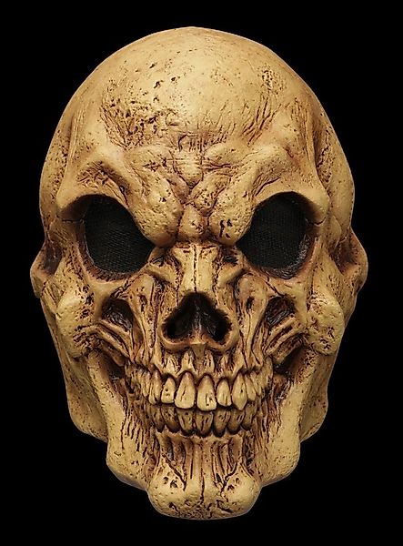 Metamorph Verkleidungsmaske Schädel - Skelett Maske Halloween Skull Kostüm günstig online kaufen