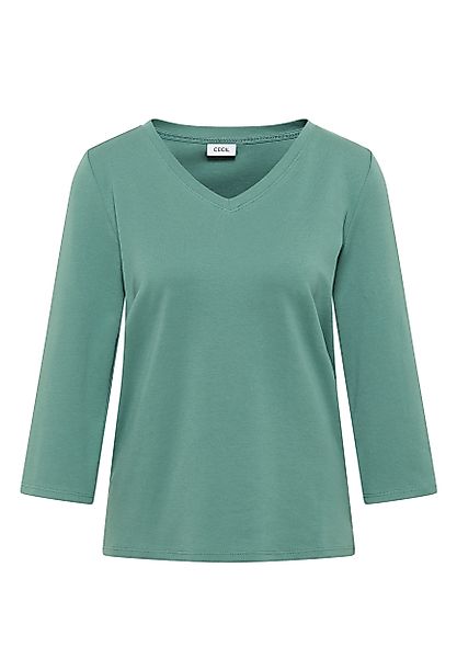 CECIL T-Shirt NOS Basic V-Neck T-Shirt günstig online kaufen