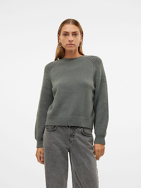 Vero Moda Rundhalspullover VMENYA LS O-NECK günstig online kaufen