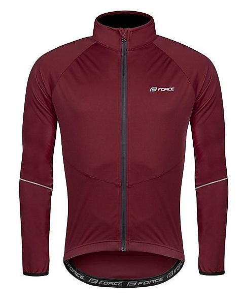 FORCE Fahrradjacke Jacke FORCE ARROW Bordeaux +5 °C bis +15 °C %%% * günstig online kaufen