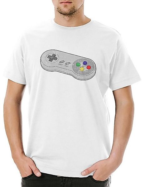 Urban Backwoods Print-Shirt Urban Backwoods Famous Controller I Herren T-Sh günstig online kaufen