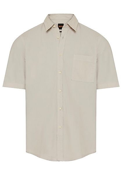 BOSS ORANGE Kurzarmhemd Regular Fit, Kentkragen, Kurzarm günstig online kaufen