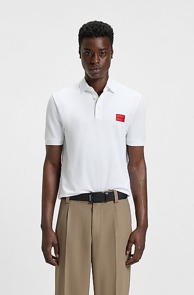 HUGO Poloshirt Dereso Slim Fit, Kurzarm, HUGO Weblabel günstig online kaufen