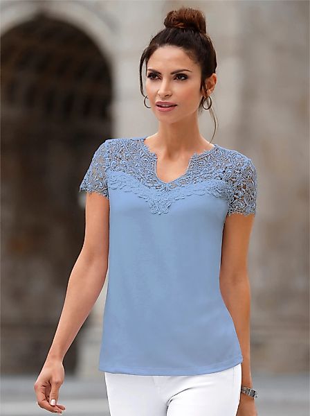 Lady Spitzenshirt "Shirt" 1 Stk. tlg. günstig online kaufen