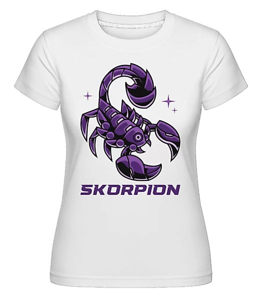 Mecha Roboter Sternzeichen Skorpion · Shirtinator Frauen T-Shirt günstig online kaufen