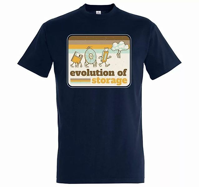 Youth Designz T-Shirt Storage Evolution Herren Shirt mit trendigem Frontpri günstig online kaufen