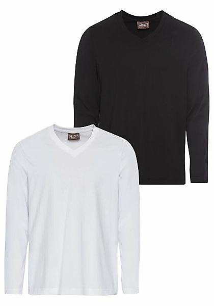 Man's World Langarmshirt CIRCULAR COLLECTION (Packung, günstig online kaufen