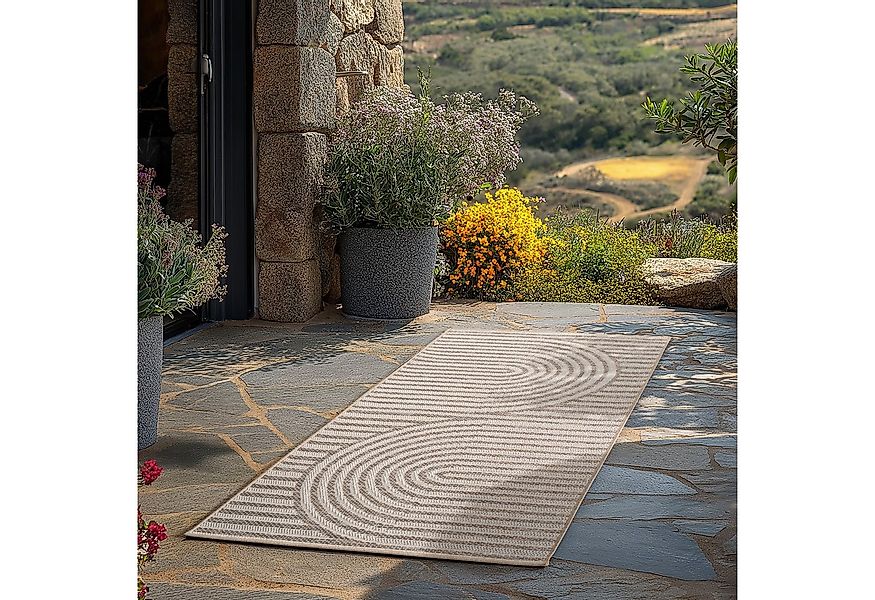 Teppium Teppich Boho Flachgewebter Teppich, Rechteckig, Höhe: 5 mm, Indoor günstig online kaufen