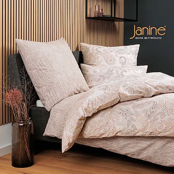 Janine Bettwäsche »Soft-Cotton71001 0«, mit Reissverschluss günstig online kaufen