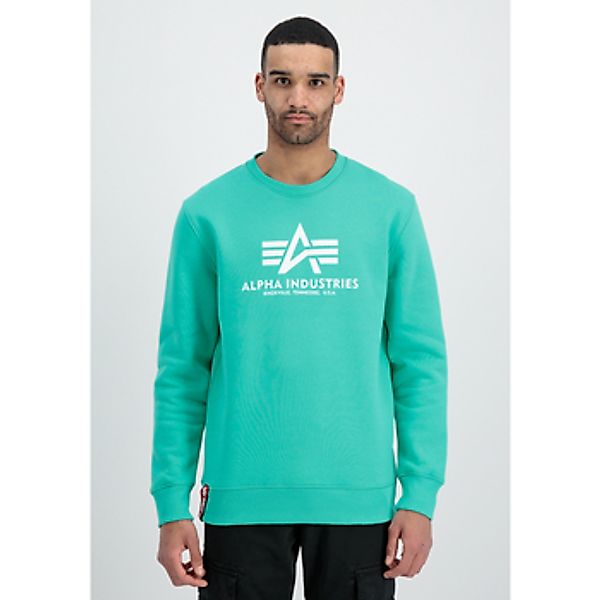 Alpha  Sweatshirt Basic Sweater - atomic green günstig online kaufen