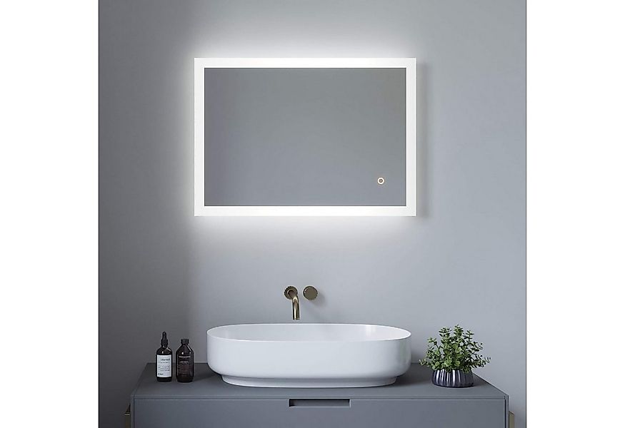AQUABATOS LED-Lichtspiegel LED Badspiegel Badezimmerspiegel Bad Spiegel mit günstig online kaufen