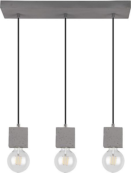 SPOT Light Pendelleuchte »STRONG SQUARE«, 3 flammig, Leuchtmittel E27   ohn günstig online kaufen