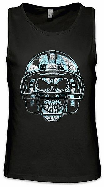 Urban Backwoods Tanktop American Football Skull Ärmelloses T-Shirt Player B günstig online kaufen