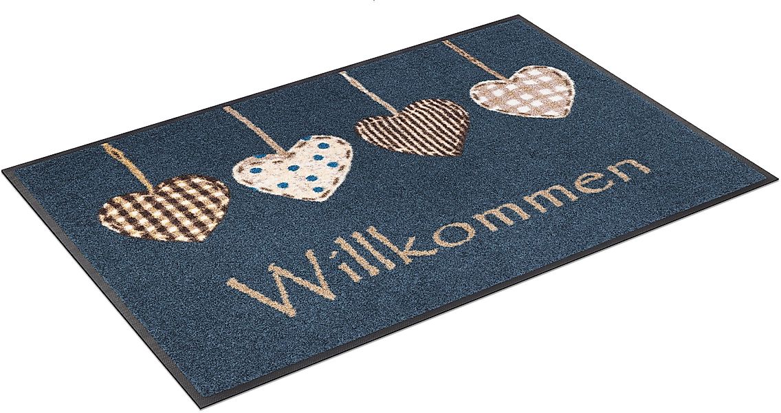 wash+dry by Kleen-Tex Fußmatte Cottage Hearts, günstig online kaufen