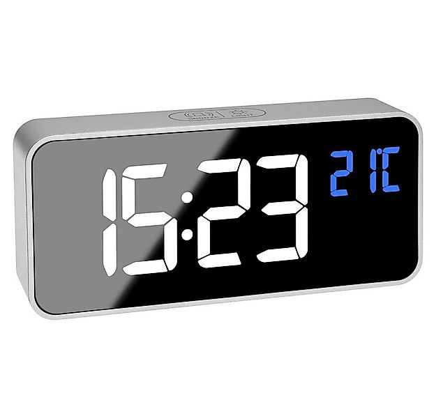 TFA Dostmann Wecker TFA Dostmann 60.2032.54 Quarz Wecker Silber Alarmzeiten günstig online kaufen