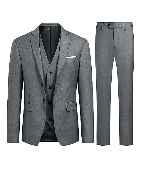 Allthemen Anzug Slim Fit Businessanzug mit günstig online kaufen