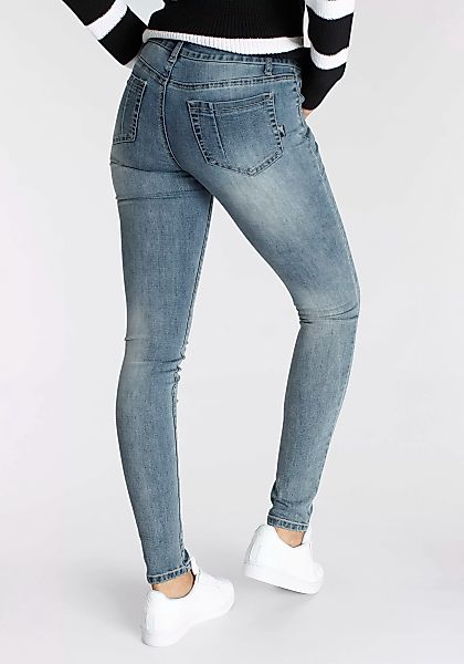 Arizona Skinny-fit-Jeans Ultra-Stretch, sehr bequem, gut zu kombinieren Mid günstig online kaufen