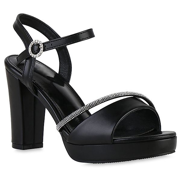 VAN HILL 841712 Riemchensandalette Damen Riemchensandaletten Sandaletten St günstig online kaufen