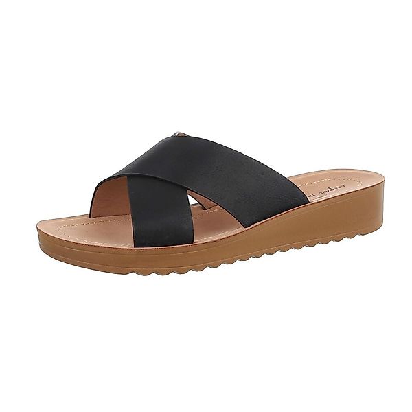 Ital-Design Damen Mules Freizeit Pantolette (86345106) günstig online kaufen
