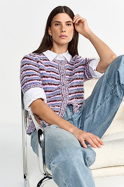 RICHROYAL Strickjacke Mit Rundhalsausschnitt günstig online kaufen