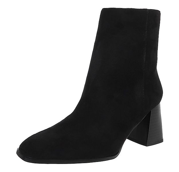 Ital-Design Elegante Stiefelette mit Blockabsatz für Damen Stiefelette (901 günstig online kaufen