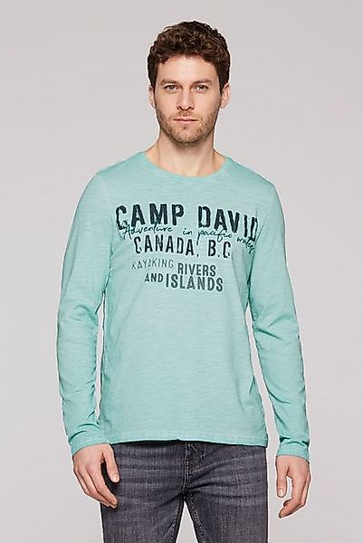 CAMP DAVID Rundhalsshirt aus Baumwolle günstig online kaufen