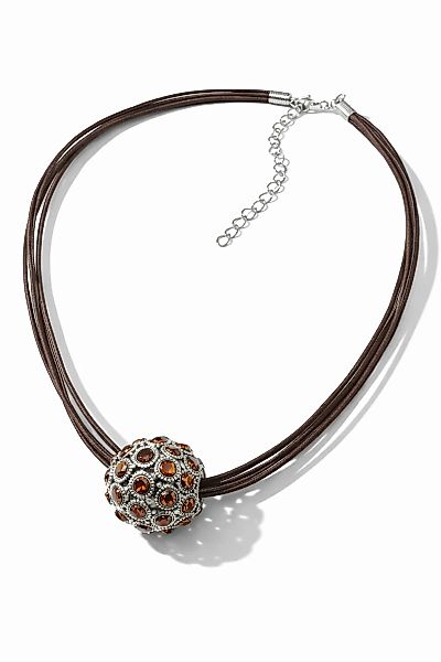 COLLEZIONE ALESSANDRO Kette mit Anhänger "Crystal" mit Glassteinen günstig online kaufen