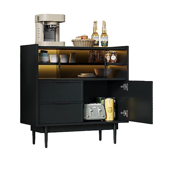 OKWISH Sideboard Ablageschrank, Badezimmerschrank (Aufbewahrungsschrank, Bu günstig online kaufen