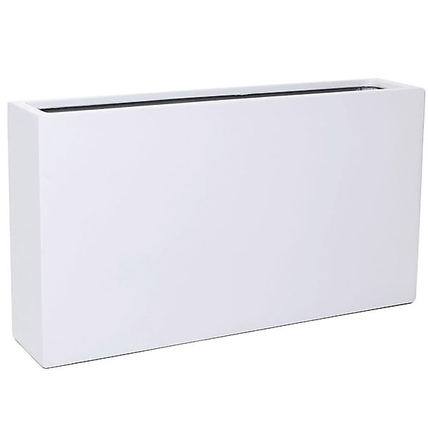 VIVANNO Pflanzkübel Fiberglas ELEMENTO SLIM Kasten - Weiß Matt (1 St), 90x2 günstig online kaufen