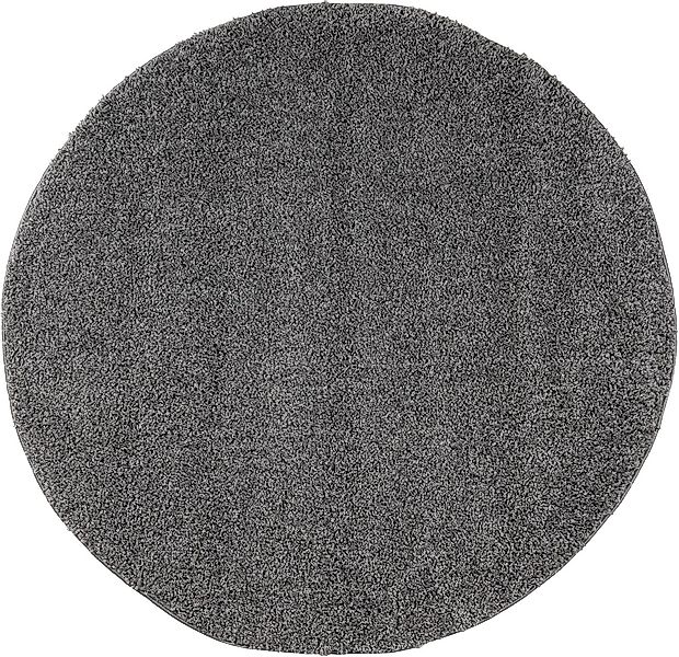 my home Teppich Shaggy 30, rund, günstig online kaufen