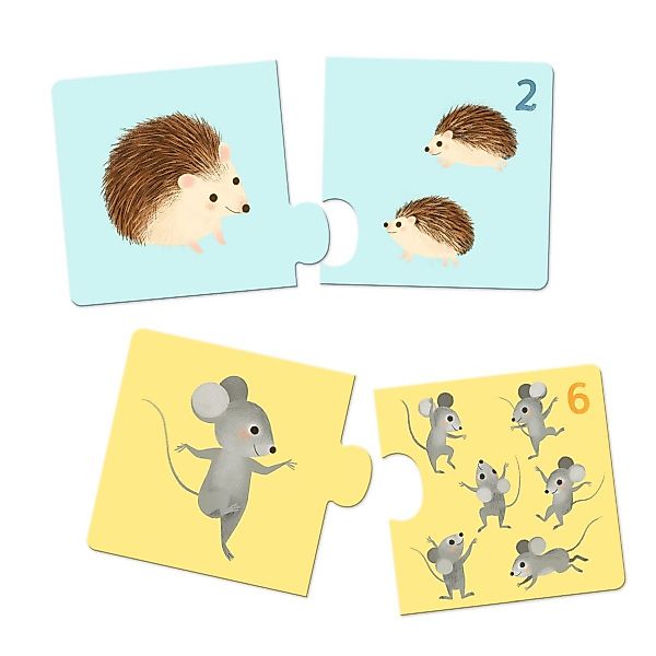 DJECO Puzzle Lernspiel Puzzle Duo Assoziationsspiel günstig online kaufen