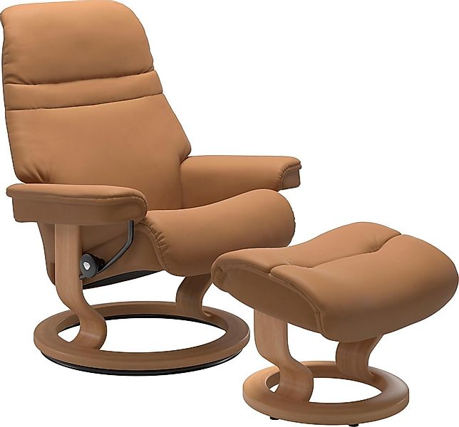 Stressless Relaxsessel "Sunrise" Set, Relaxsessel mit Hocker, mit Classic B günstig online kaufen
