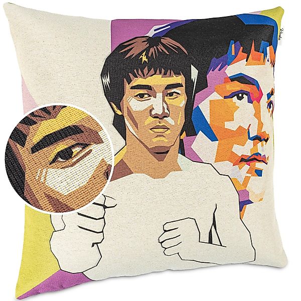 Kisska Dekokissen Kissenhülle mit oder ohne Füllung Designer Kissenbezug Zi günstig online kaufen