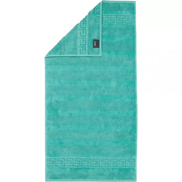 Cawö Handtücher Noblesse Uni 1001 - Farbe: smaragd - 421 - Handtuch 50x100 günstig online kaufen