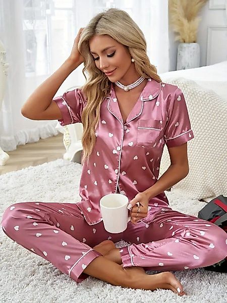 Elegant Love Pyjama Damen-Nachtwäsche & Loungewear günstig online kaufen