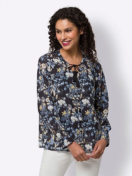 heine Klassische Bluse Druckbluse . günstig online kaufen